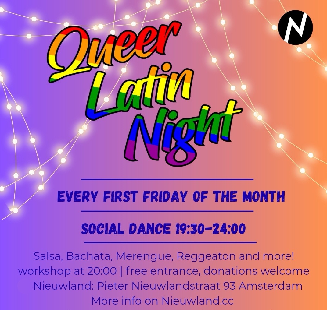 🏳️‍🌈 🔥 Queer Latin Dance Night!