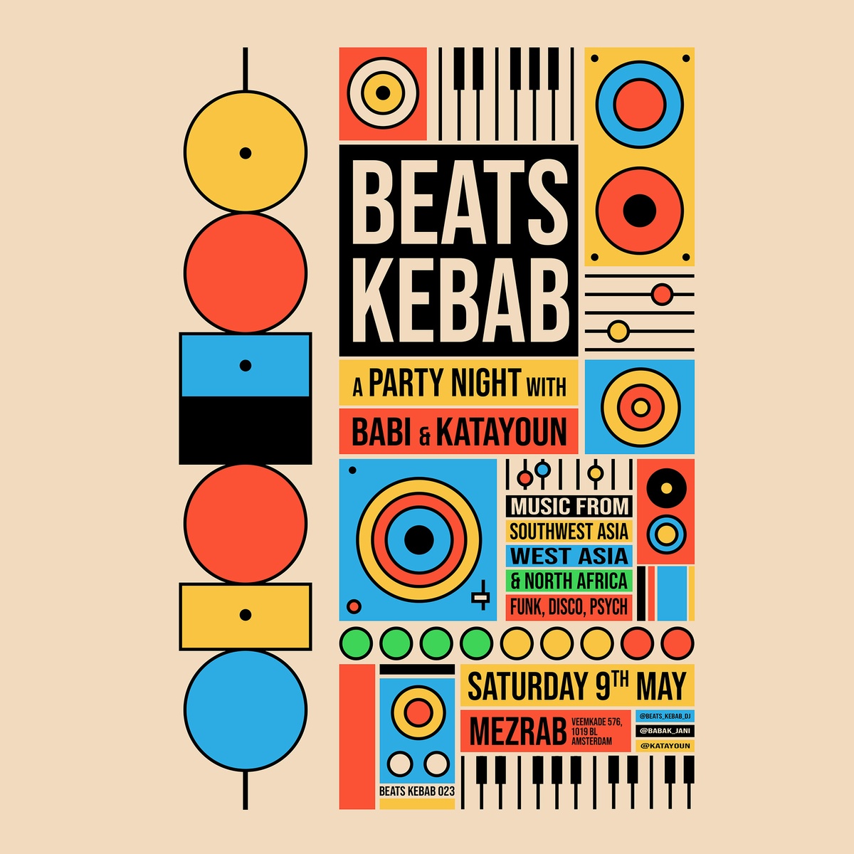 Beats Kebab ★ Babi & Katayoun ♫ Global Dance Night