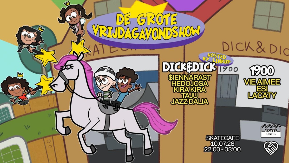 DE GROTE VRIJDAG AVOND SHOW W/ ESI, HEDOJOSA, JAZZ DALIA, KIRA KIRA, LACATY, TAJU, VIE AIMEE & $IENNARAST
