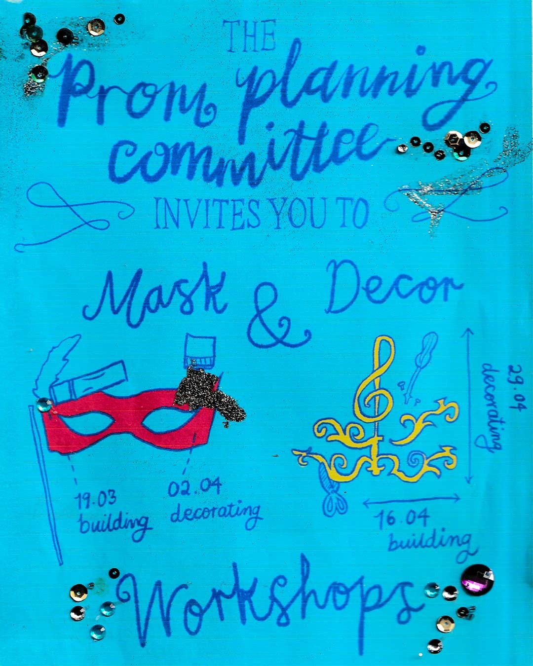 PROM WORKSHOP #3 | stage decor