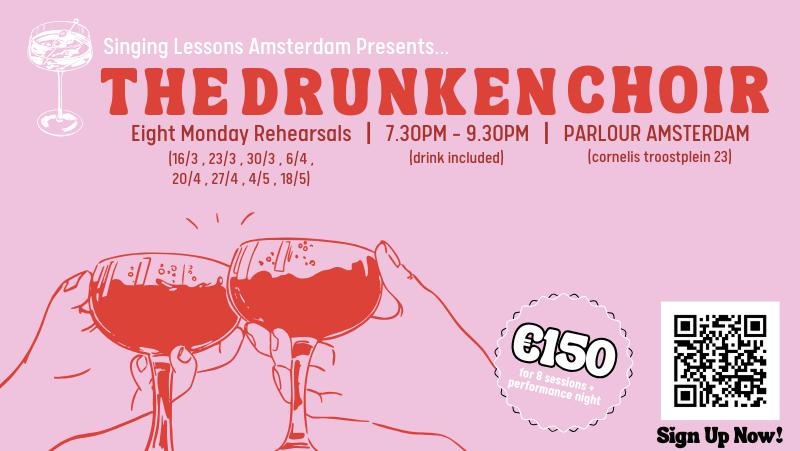 Drunken Choir Rehearsal by Singing Lessons Amsterdam