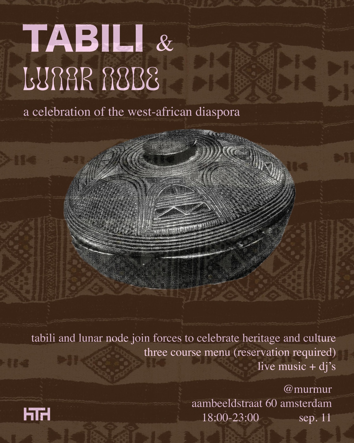 tabili & lunar node: a celebration of the west-african diaspora w/ 1.06 library, pantonepapi, diana dzhabbar (live)