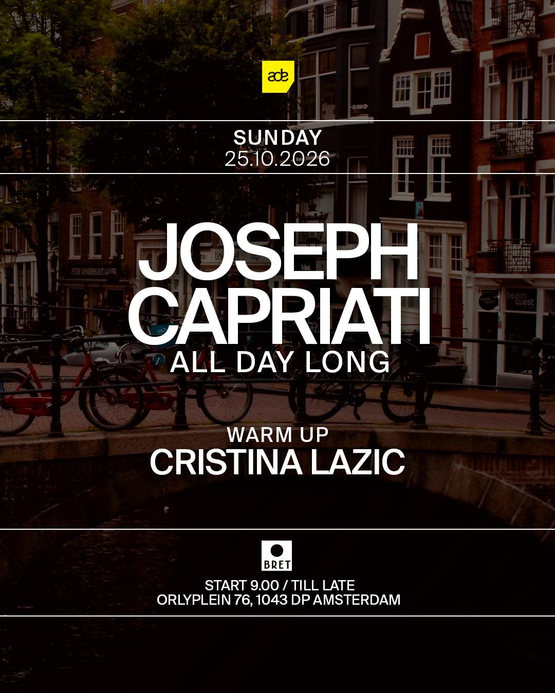 ADE Sunday with Joseph Capriati