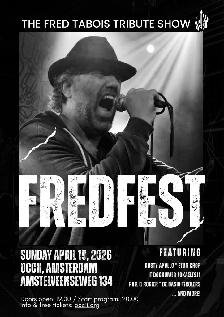 FREDFEST: The FRED TABOIS Tribute Show