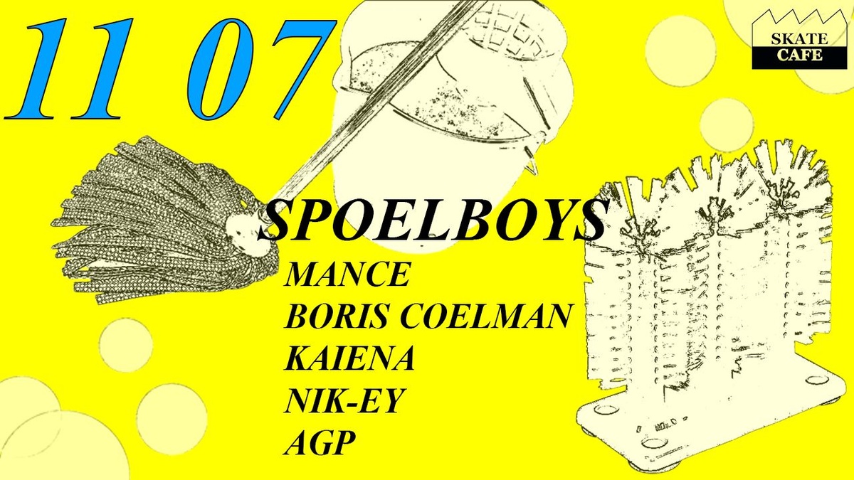 SPOELBOYS W/ AGP, BORIS COELMAN, KAIENA, MANCE, NIK-EY, SPOELBOYS