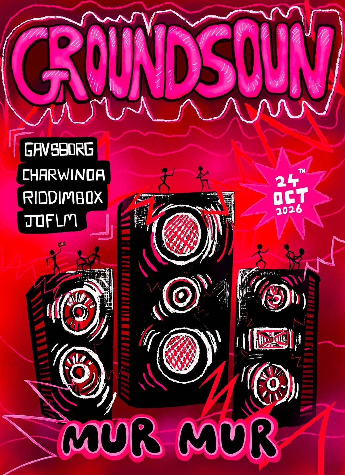 groundsoun w/ gavsborg, jo flm, riddimbox & charwinoa