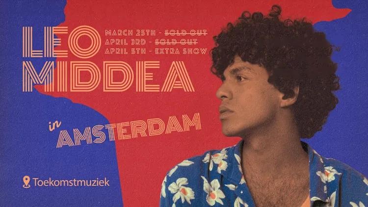 Leo Middea Live - Amsterdam - Toekomstmuziek (Third Show) + support by Abigaël Ama & Henry Galli