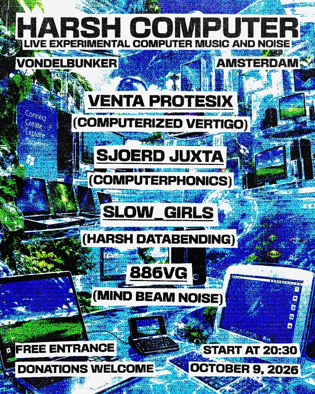 Harsh Computer - Live experimental computermusic and noise