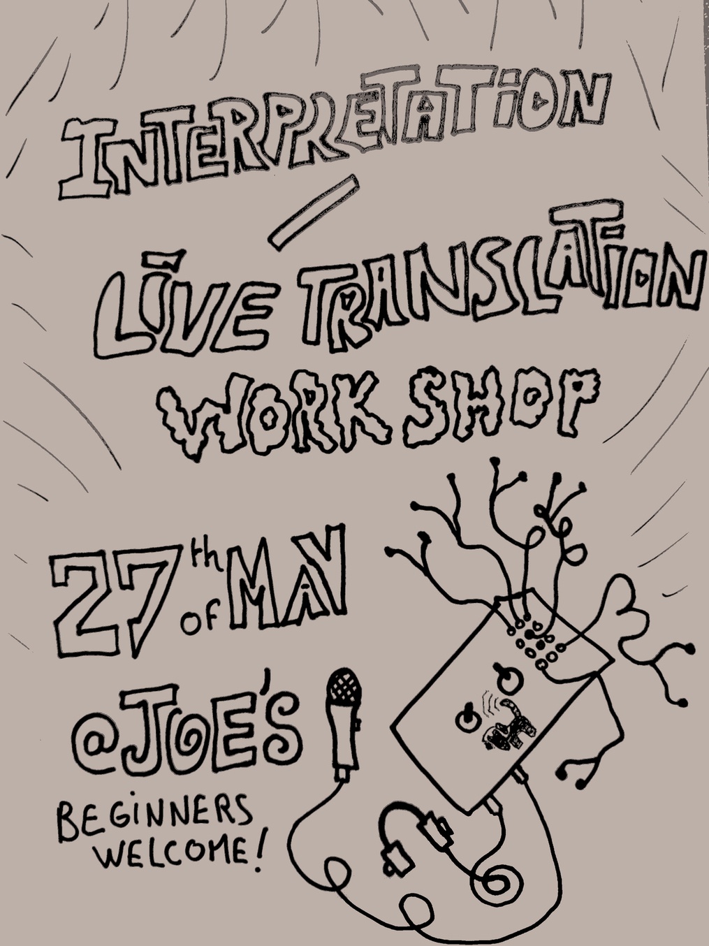Interpretation / Live-translation Workshop (all levels welcome!)