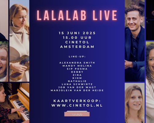 LalaLab Live! | Ontdek de singer-songwriters van morgen