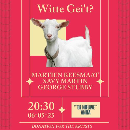 Witte Gei’t: Xavy Martin, Martien Keesmaat en George Stubby