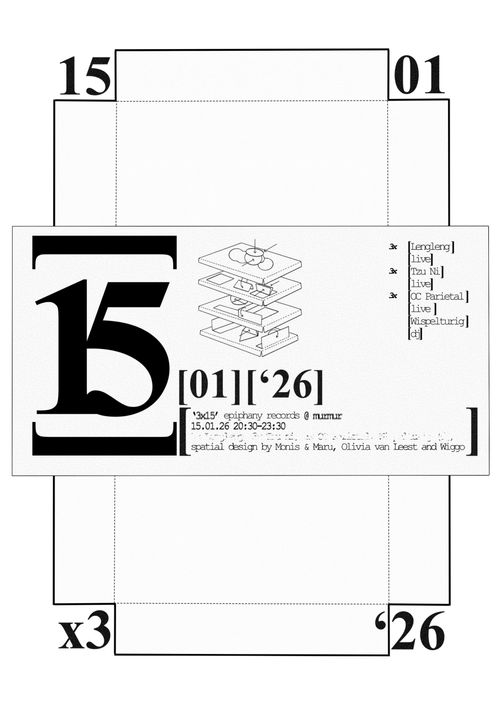 3 x 15 - epiphany records // lengleng, tzu ni, oc parietal & wispelturig