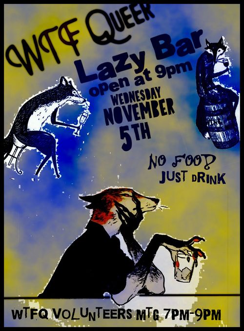 WTF Queer Wednesday NO VOKU/ WTF Q MTG