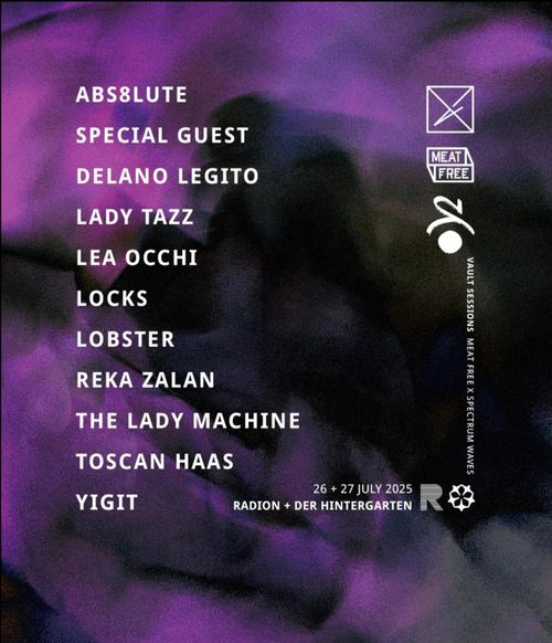 VAULT SESSIONS x MEAT FREE x SPECTRUM WAVES WKNDR // AFTERHOURS