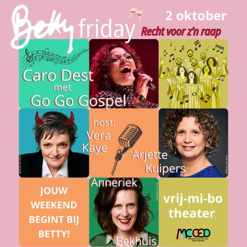 Betty Friday – vrij-mi-bo cabaret – MC020