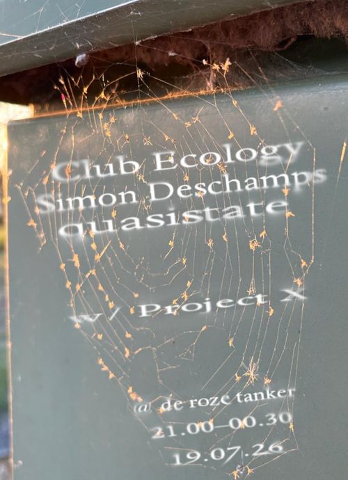 Club Ecology album release w/Project X, simon deschamps, and quasistate