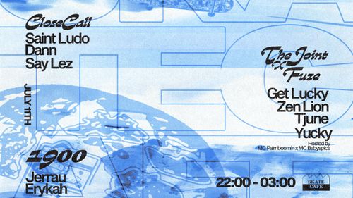 SAINT LUDO, GET LUCKY, DANN, ERYKAH x JERRAU, YUCKY, SAY LEZ, TJUNE, ZEN LION, MC BABYSPICE x MC PALMBOOMIN
