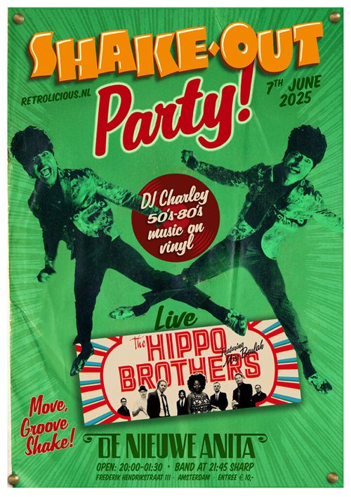 SHAKE-OUT Party LIVE: Hippo brothers feat. Miss Beulah