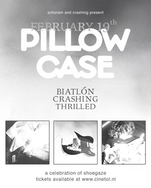 Pillowcase Vol. 3 | thrilled + crashing + biatlón