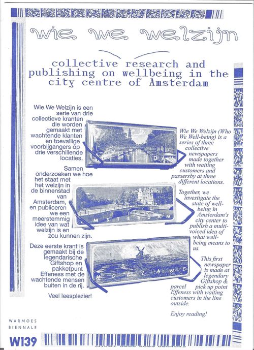 Looking back at: Wie We Welzijn