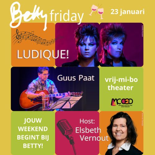 Betty Friday – vrij-mi-bo cabaret – MC020