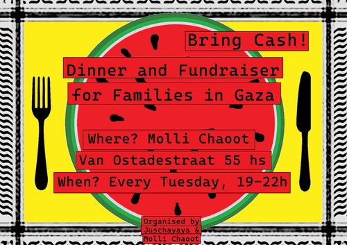 G is for Gaza - Dinner and Fundraiser for Families in Gaza