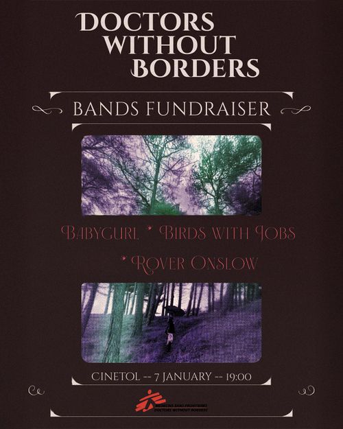 Doctors without Borders fundraiser | babygurl + rover onslow + liberty & birds with jobs