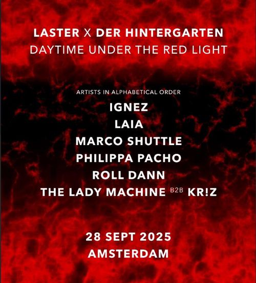 LASTER x DER HINTERGARTEN CARRY ON DAY TIME