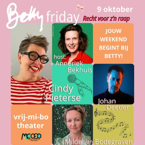 Betty Friday – vrij-mi-bo cabaret – MC020