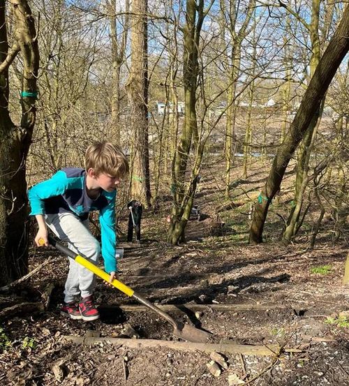 Test kinderspeurtocht Loop van de Hoop