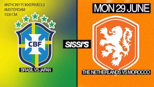 Sissi's x Kurashi Worldcup Round of 32: Brazil, Germany & The Netherlands