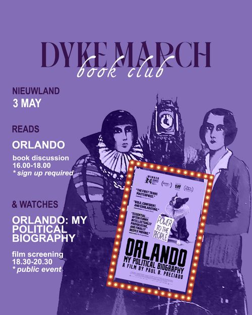 Dyke March Book Club + Movie Night: Orlando