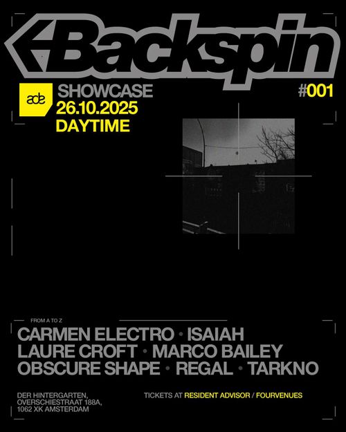 Backspin ADE Showcase (daytime) || ADE