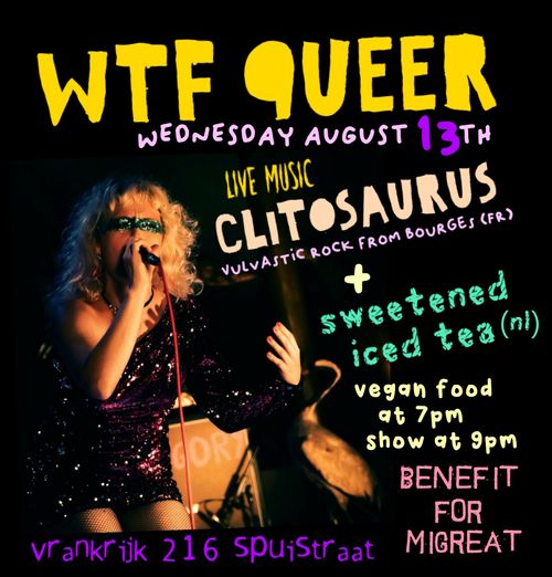 WTF Queer Wednesday presents CLITOSAURUS (fr)