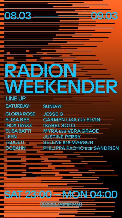 RADION Weekender | Curated by Riot & Isabelle