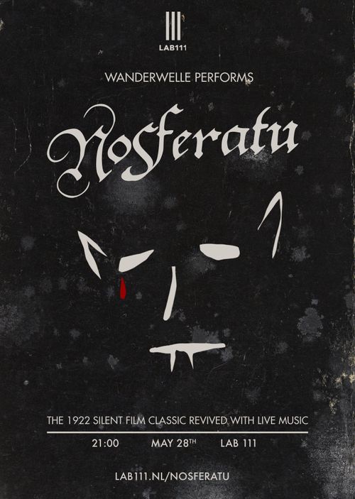 Wanderwelle performs Nosferatu (1922): film incl. live score