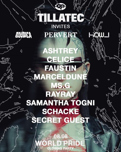 WorldPride TILLATEC Invites: Boudica, Howl & Pervert