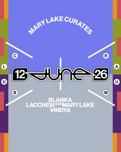 Mary Lake Curates with BLANKA, Lacchesi, Vindya