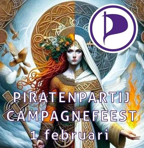 Piratenpartij Campagnefeest