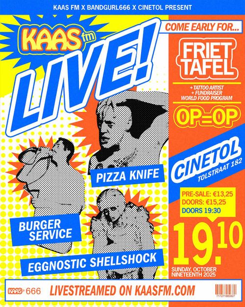 KAAS FM LIVE | Pizza Knife + Burger Service + Eggnostic Shellshock