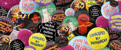 DIY Protest Sign & LFMC XL Button for the Feminist March