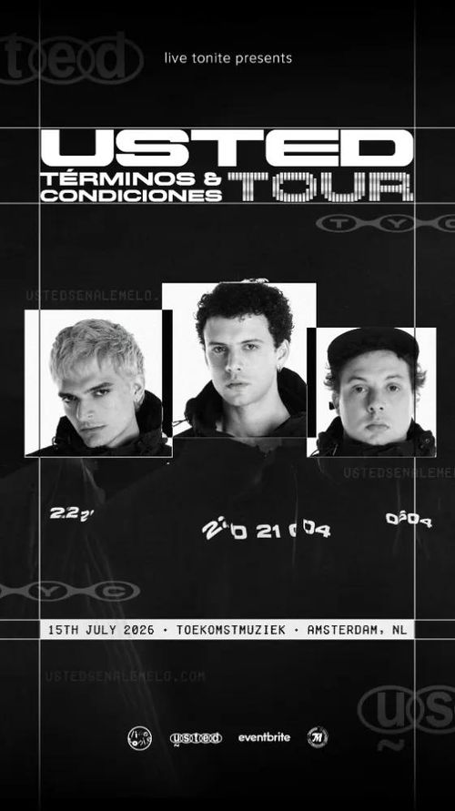 Usted Señalemelo live in Amsterdam!