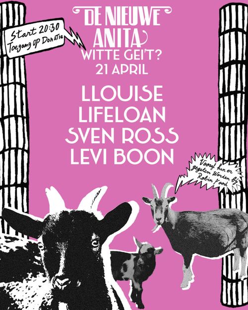 Witte Gei’t? met LLouise, LifeLoan, Sven Ross en Levi Boon