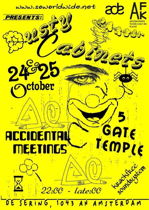ADE: Dusty Cabinets X Accidental Meetings / Powered by Krackfree Soundsystem