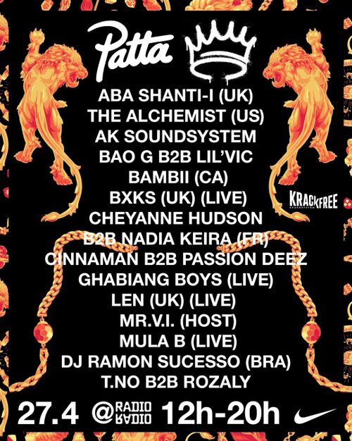 Kingsday Blockparty x PATTA (FREE ENTRANCE)
