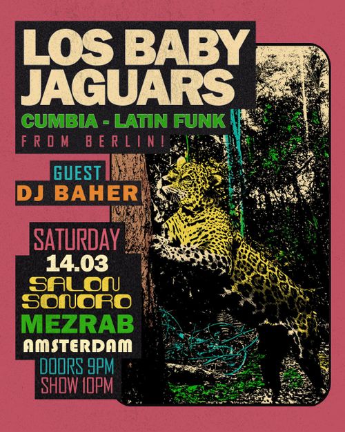 Los Baby Jaguars Live! ★ Cumbia Tropical Night ★ dj Baher ♫