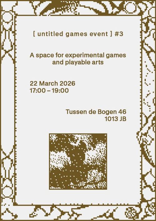 [untitled games event] #3: "secret handshake"