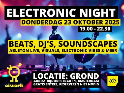 Eiwerk Electronic Music Night