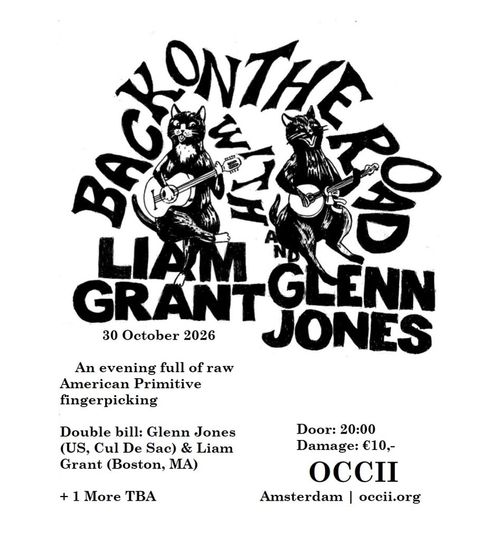 GLENN JONES (US) + LIAM GRANT (US) + 1 MORE TBA