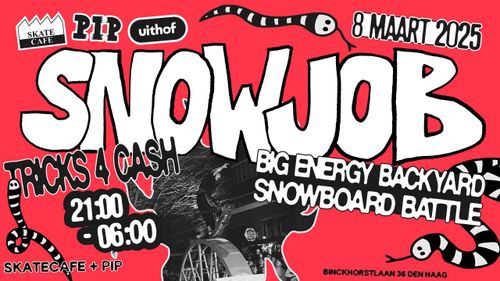 SNOWJOB PARTYBUS & CODE VOOR TICKET